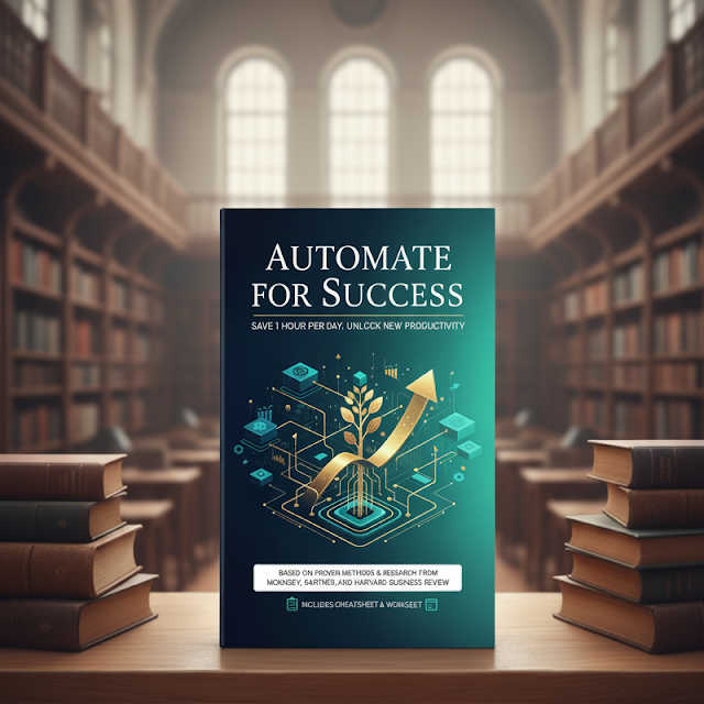 Automate For Success — Save 1 Hour/Day with Zapier & Make